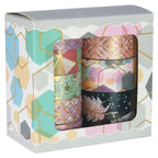 Starry Night Gold Foil Washi Tape Set