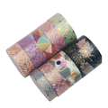 Starry Night Gold Foil Washi Tape Set