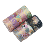 Starry Night Gold Foil Washi Tape Set
