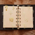 Gold Foil Floral PET Stickers