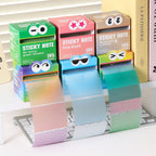 Six-color PET pull-out sticky notes collection