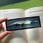 Film frame acrylic bookmark – crashing ocean waves, Iceland
