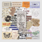 Vintage Collage PET Stickers
