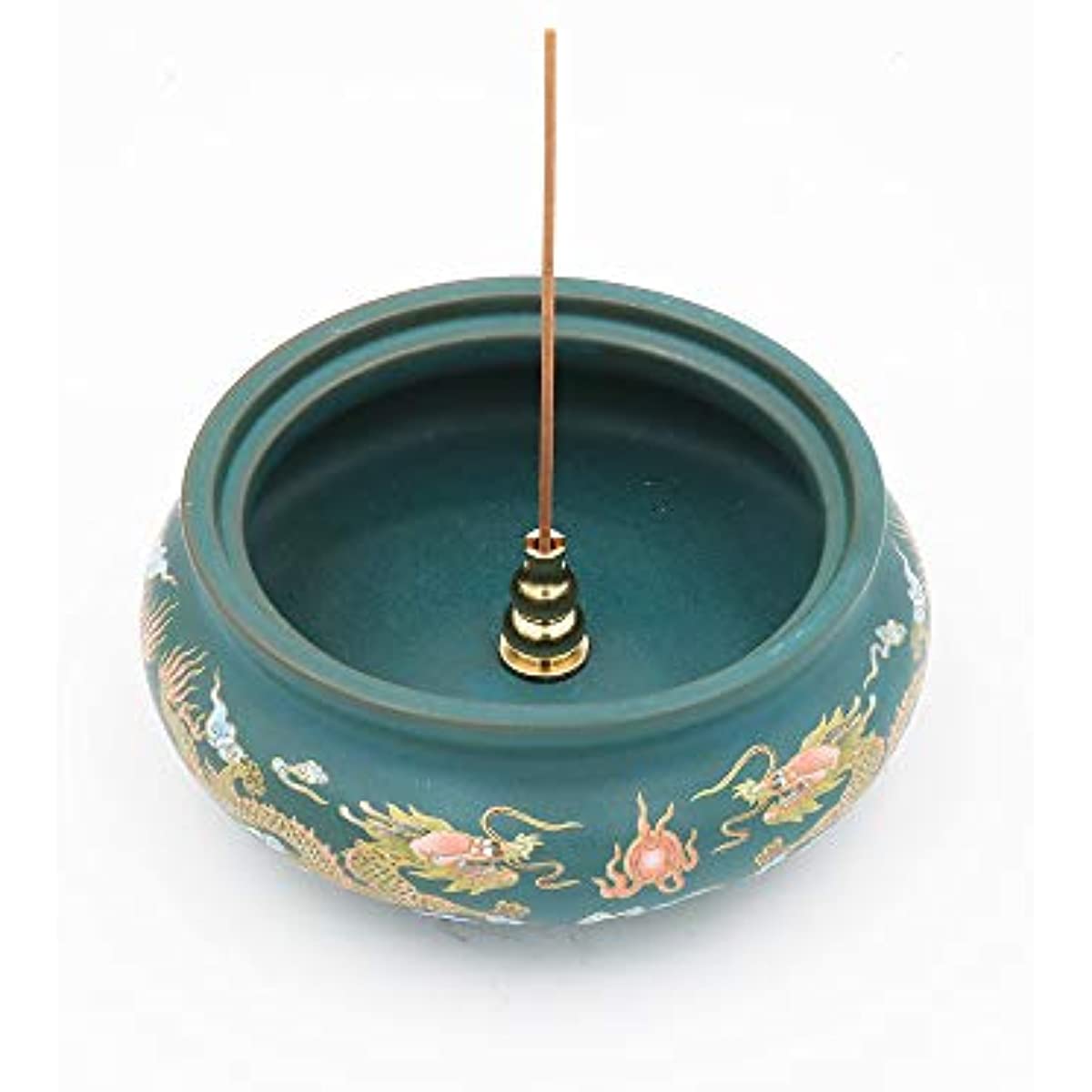 Ceramic Incense Burner Incense Coil, Incense Holder for Cones, Stick, Air Purification, Home Decoration, Aromatherapy, Meditation, Relaxation