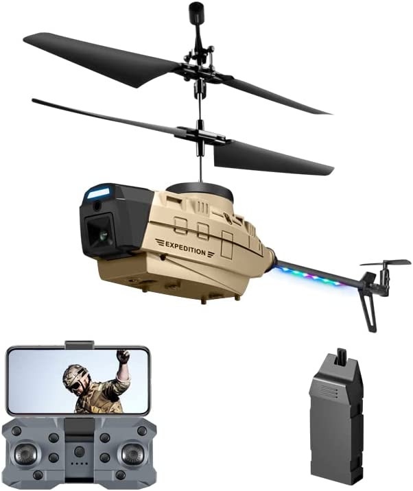 KY202 RC Helicopter Drone 4K Dual Camera Obstacle Avoidance Air Gesture Intelligent Hover LED Light Toys Gifts for Boys