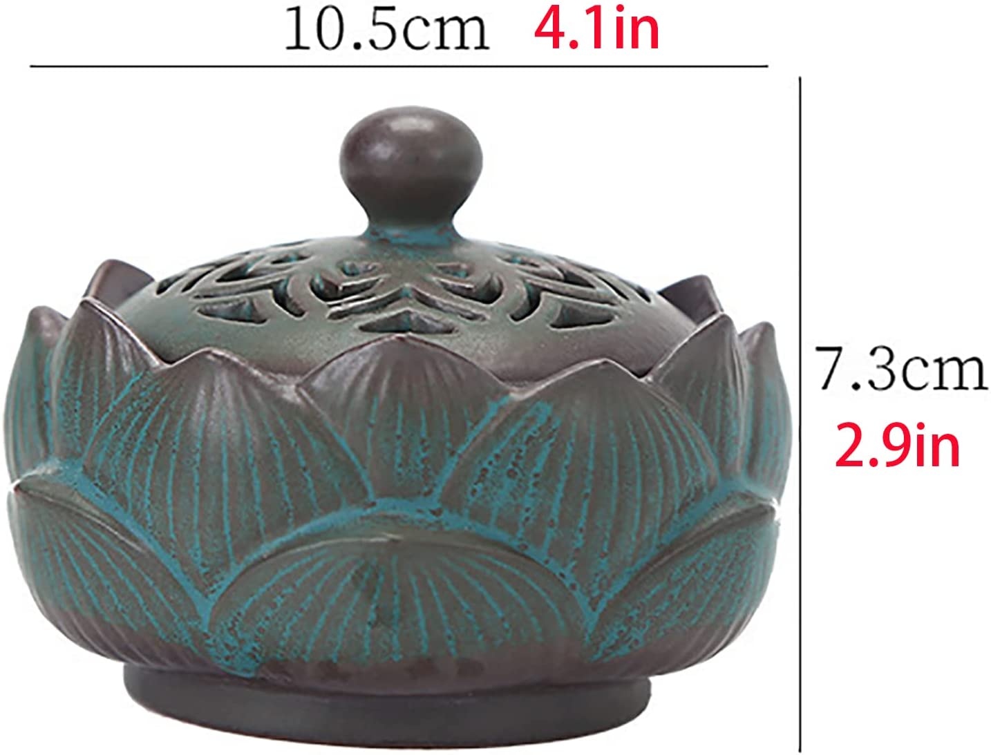 Ceramic Incense Burner Lotus Plate Incense Burner Vintage Sandalwood Incense Incense Burner Home Indoor