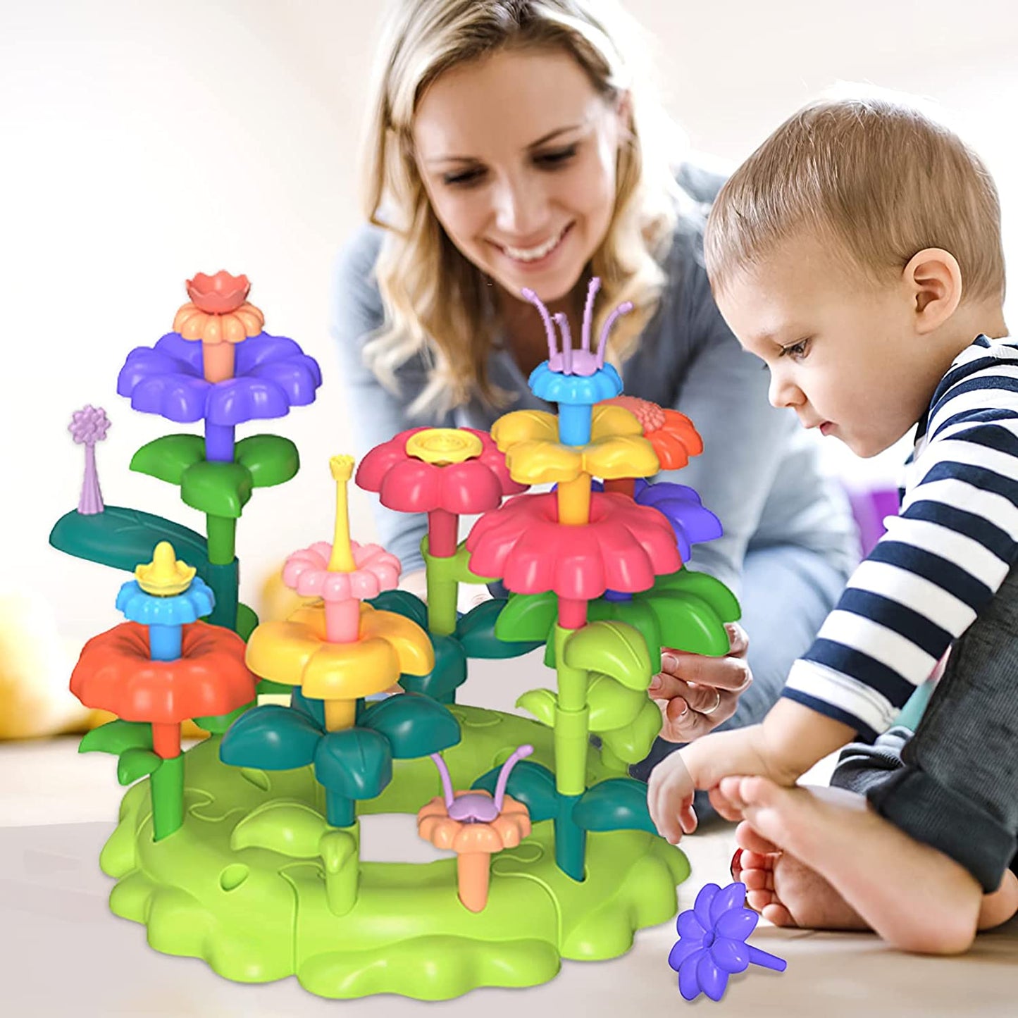 DIY Flower Garden Building Set, Educational Preschool Toys